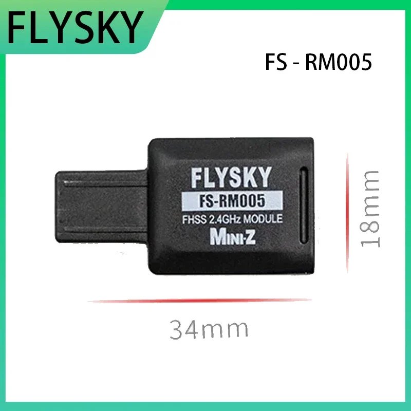 Flysky FS-RM005 Mini-Z FHSS RF Module 2.4G Built-in Antenna Plug-and-play Fit Noble NB4 NB4 Pro NB4 Pro+ Transmitter