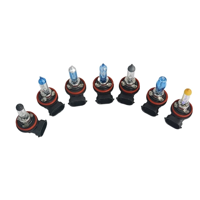 

Automotive Halogen Bulbs H8 12V 35W Quartz Glass Halogen Car Headlight Lamp