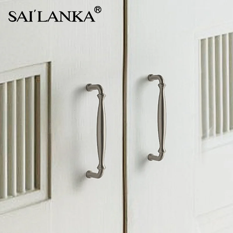 SAILANKA-Brass Kitchen Handle, Retro Luz, Luxo, Armário, Roupeiro, Móveis, Gaveta, Pull, Europeu, Hardware moderno