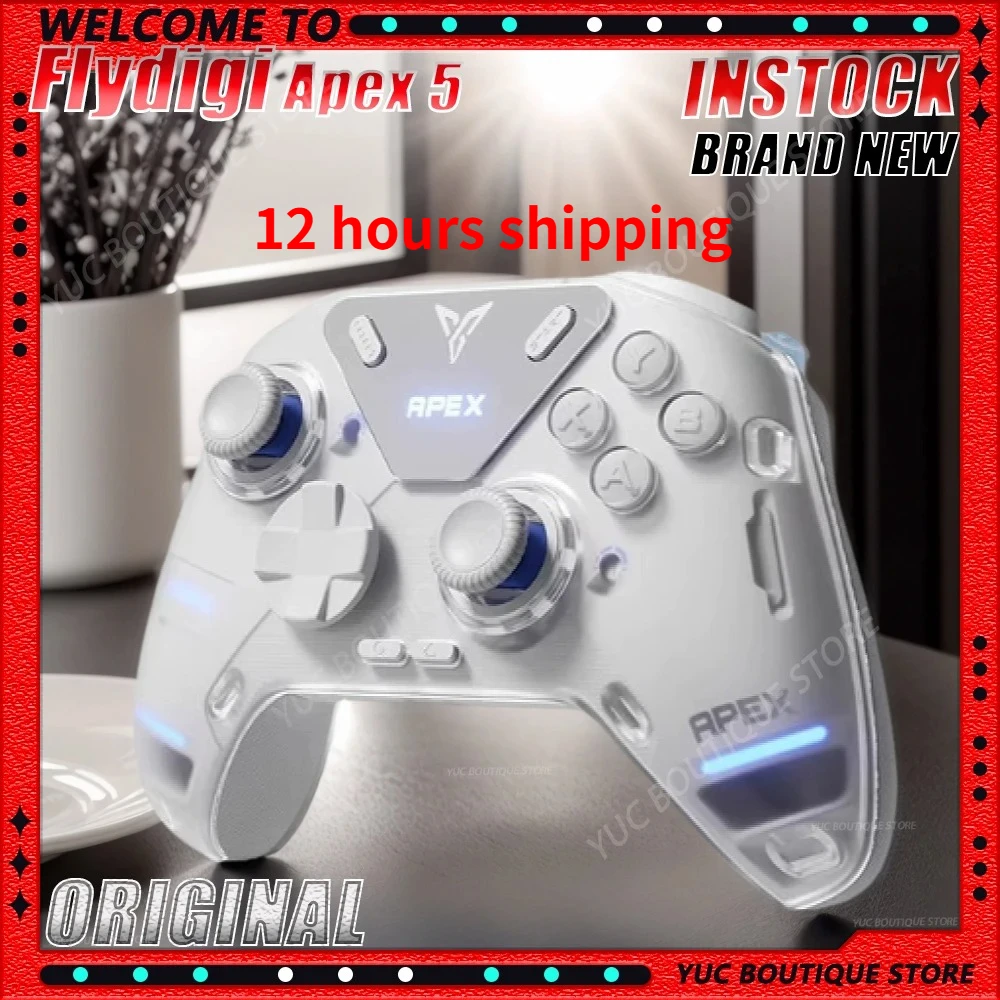 NUOVO Flydigi Apex 5/4 Controller di gioco wireless Controllo di precisione per PC Suporte Switch Mobile Tv Box GamepadVibrazioni adesive