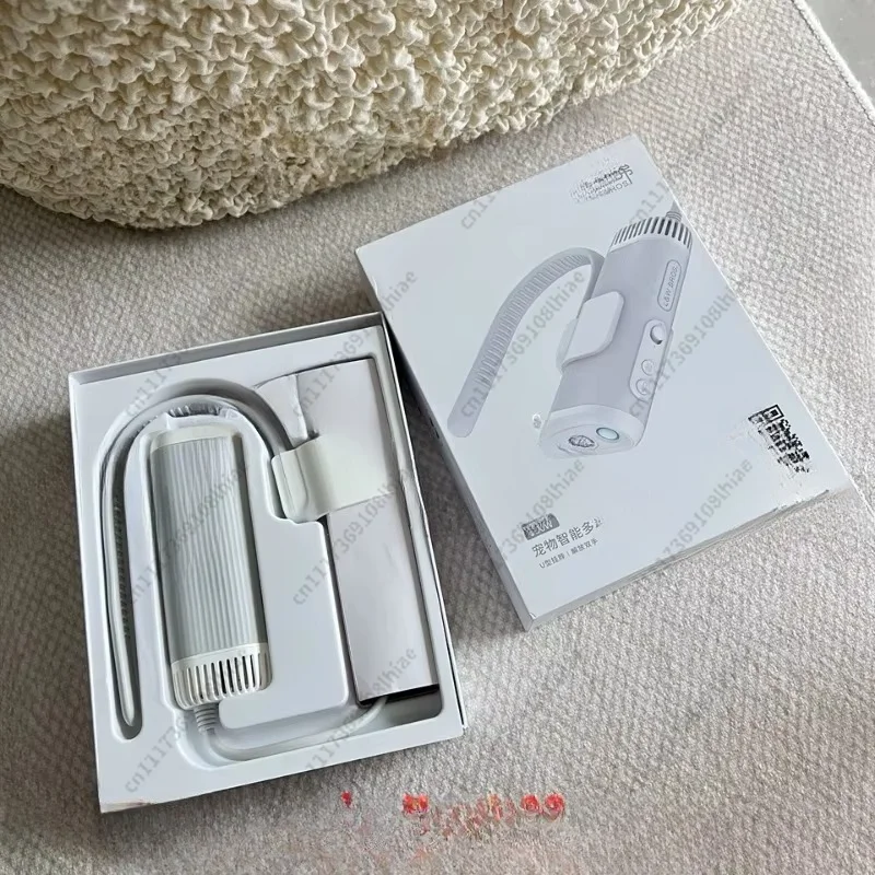 Pet hair dryer, high-power noise reduction neck bracket for dog bathing, hair pulling and water blowing machine