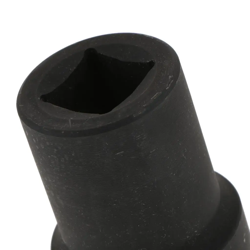 4 Point Deep Impact Socket Black Finish Metal Hand Ratchet Wrench for DIY Car Service