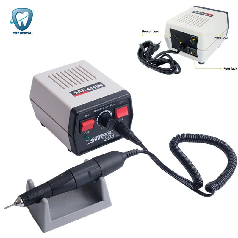 Dental Grinder Machine 35000 RPM Electric Micromotor Polishing Equipment With 102 Handle Grinder Dentistry Laboratory Tools