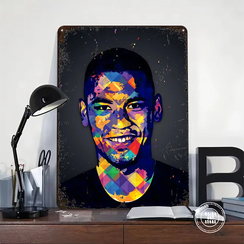 Alphonso Areola 1 Poster Retro 3D Printed Metal Signs Customized Wall Hanging Gift for Article Decoration Gaming Custom Plate
