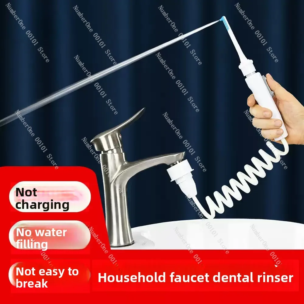 Detachable Faucet Water Flosser Dental Cleaner Toothbrush - Home Oral Care Device for Deeper Cleaning And Freshness