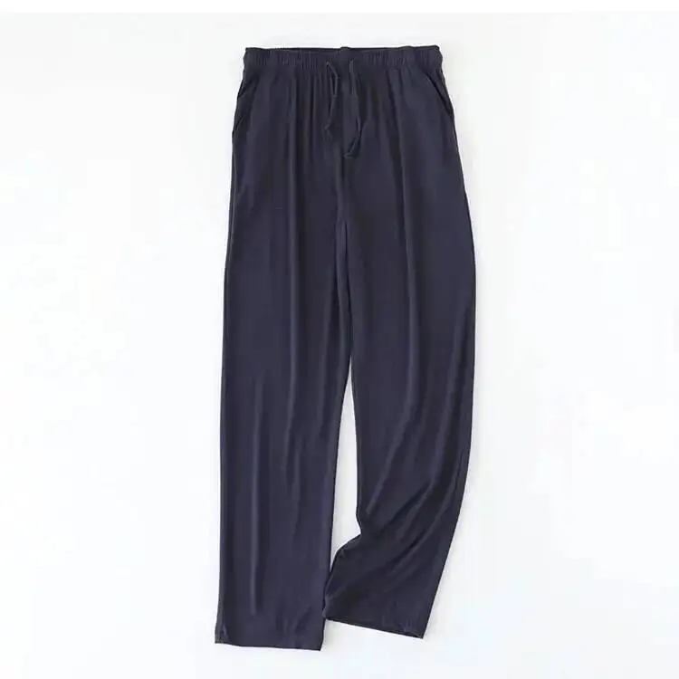 

Men's Autumn Pama Modal Long Pants Loose And Oversized Thin Homewear Casual Sports Pantalon For Men