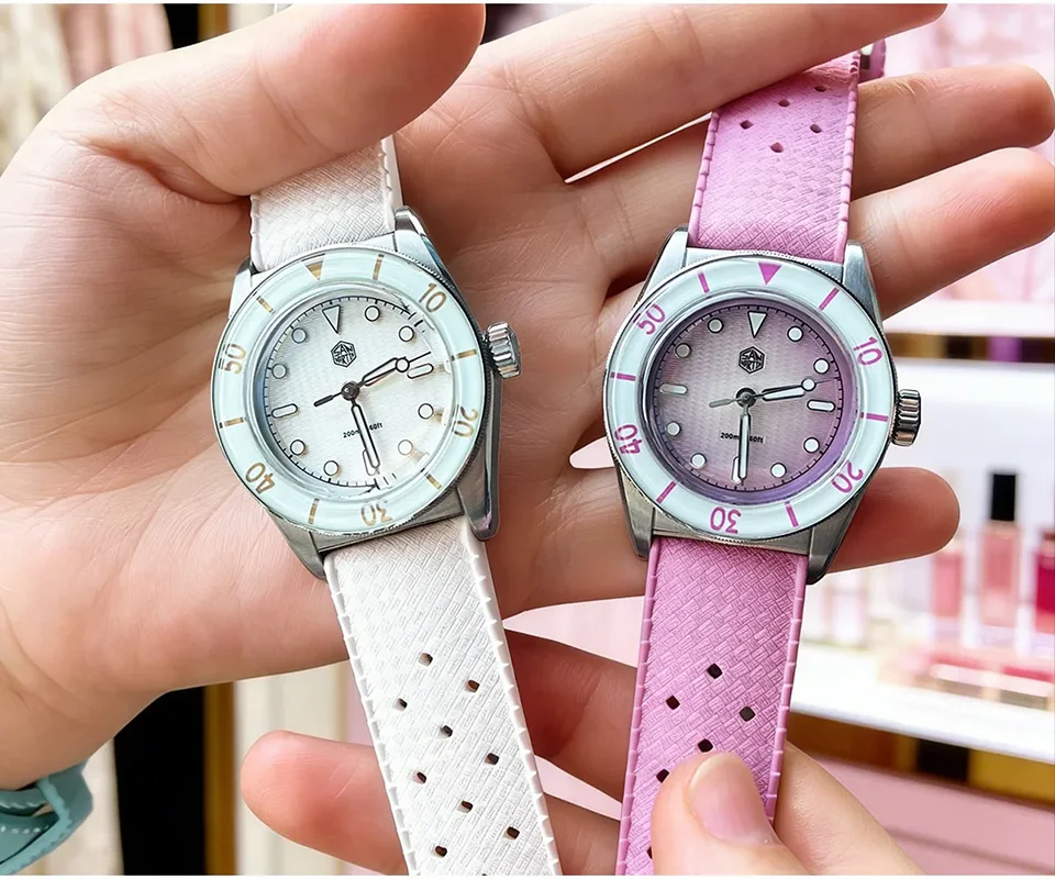 San Martin SN0151 quartz horlo - Guilloché Dial Watch recensie en prijs