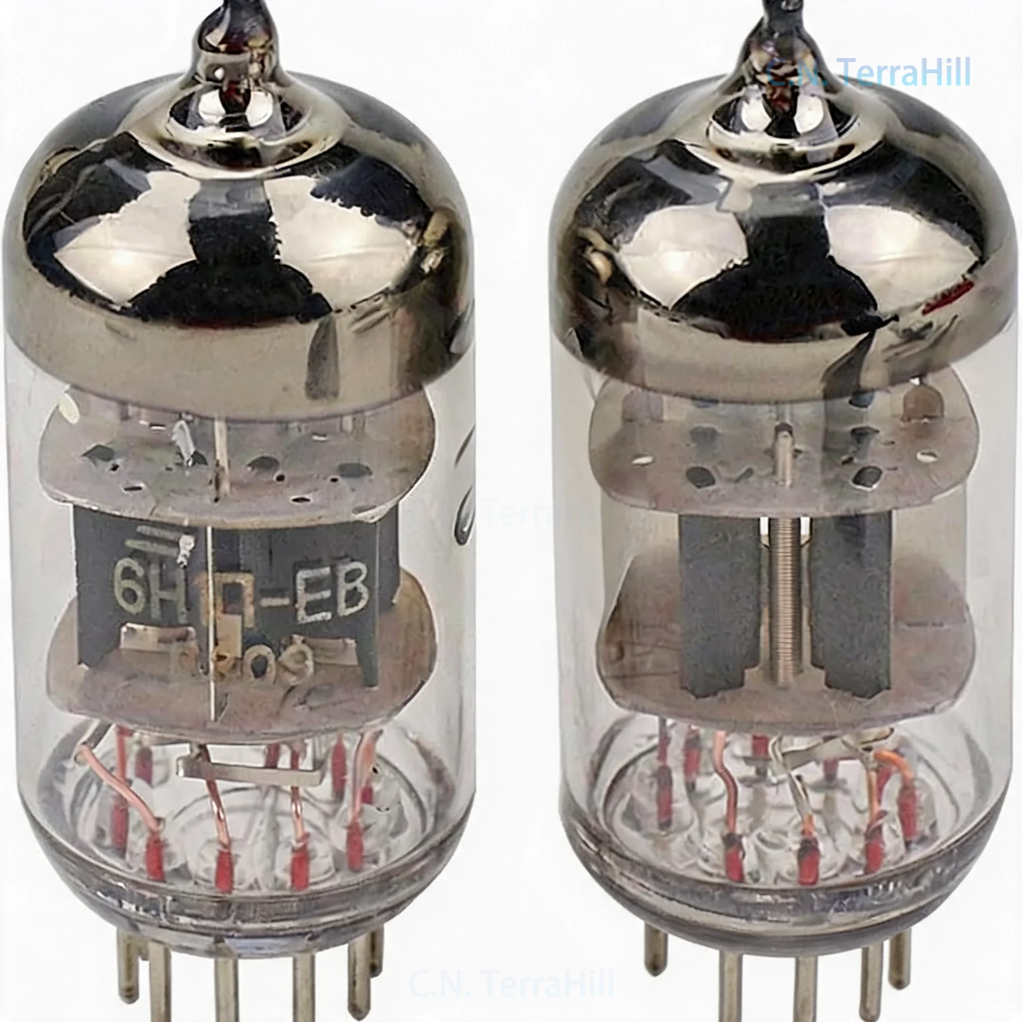 6E2 Magic Eye Vacuum Tube Indicator, 6E2M 6H1N-EB 5654W, Audio Amplifier Tuning Display, 1 Piece