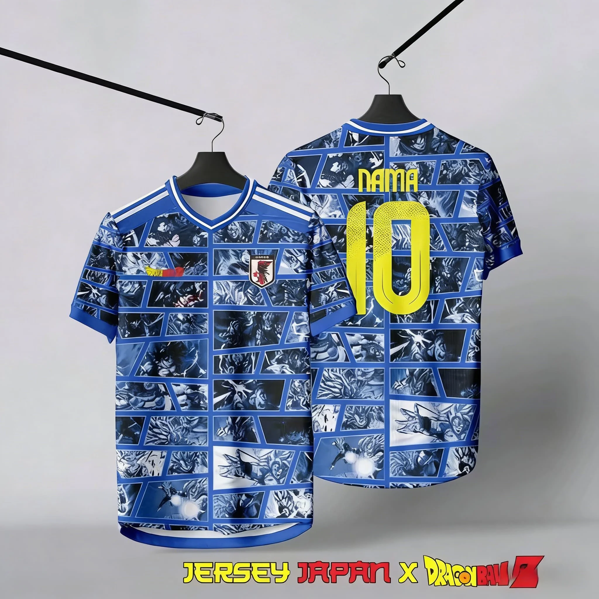 2026/27 Dragon Ball Z: Goku Japanisches Fußball-Eltern-Kind-Anime-Shirt Sport-T-Shirt Reise nach Westen Zolt Goku Anime-Shirt – Detail 6