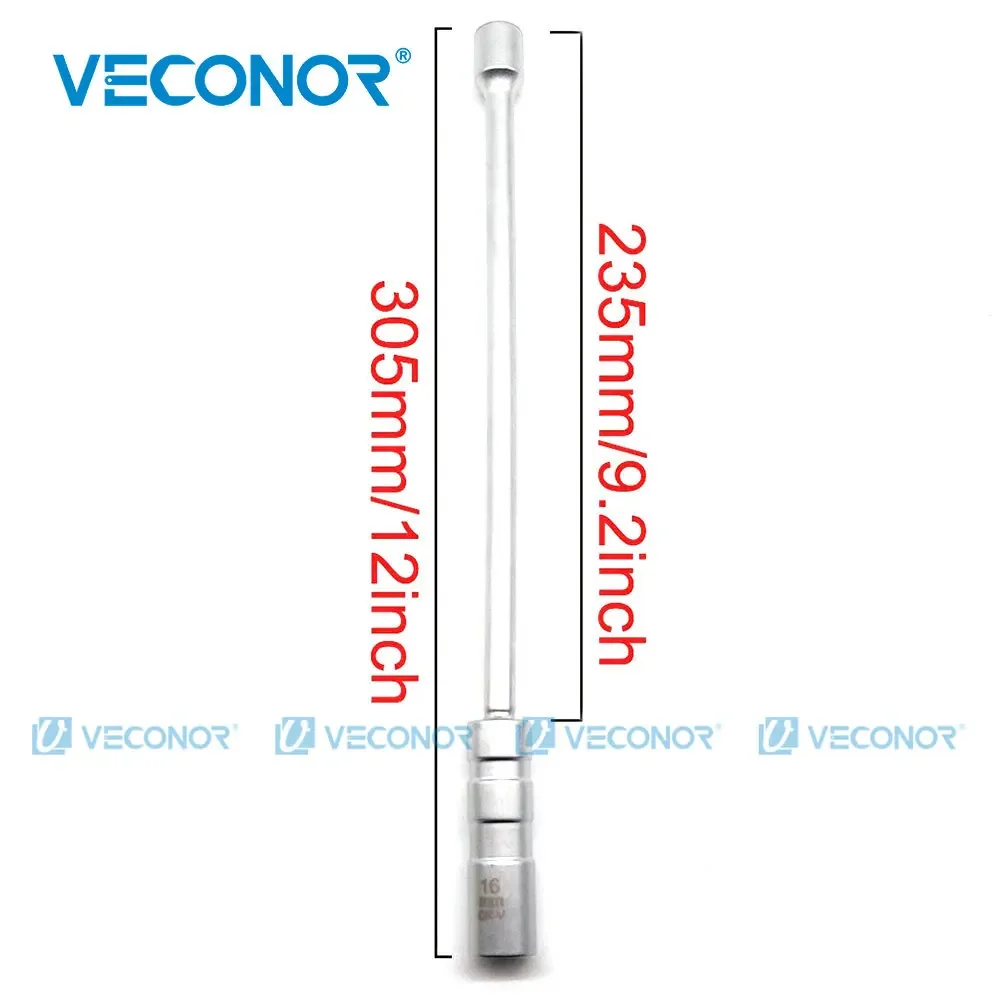 14 مللي متر 16 مللي متر 360 درجة الكرة قطب المغناطيسي اعة المقبس 3/8 "محرك x 12" إجمالي طول شرارة التوصيل إزالة تثبيت الأدوات اليدوية #2