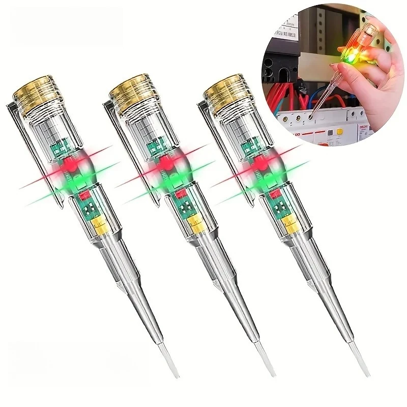 Intelligent Voltage Tester Pen AC Non-contact Induction Test Pencil Voltmeter Power Detector Electrical Screwdriver Indicator