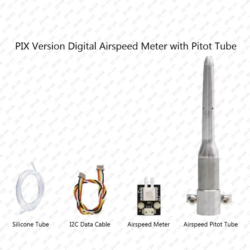 CUAV APM/PIX/V5+ Drone Airspeed Sensor Differential Pressure Module for Fixed Wing Aerial Survey Flight Controller