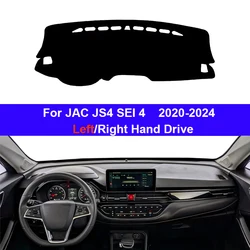 Car Dashboard Cover DashMat for JAC JS4 SEI4 2020-2023 2024 Avoid Light Pad Accessories Anti-UV Case Carpet Mat Accessories