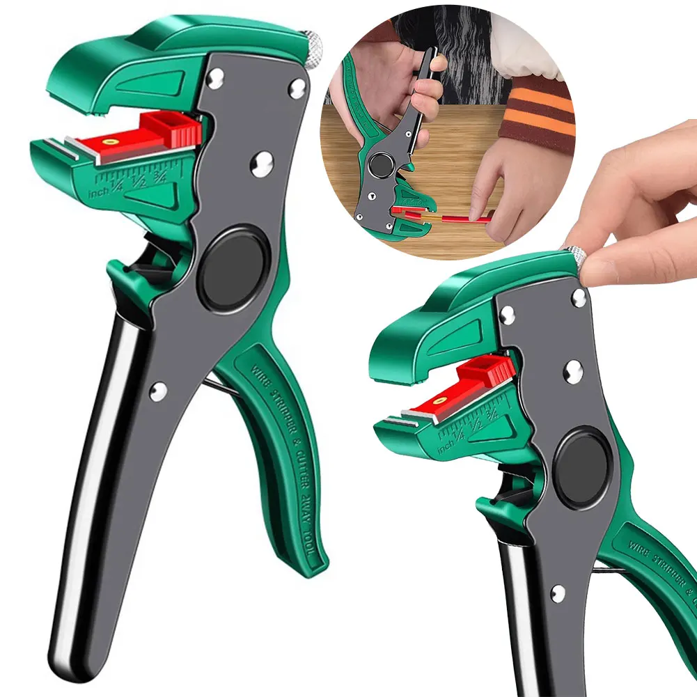 Инструмент для зачистки проводов типа «утконос», многофункциональные плоскогубцы для зачистки носа «орел», регулируемый инструмент для ремонта проводов, плоскогубцы для плоской проволоки