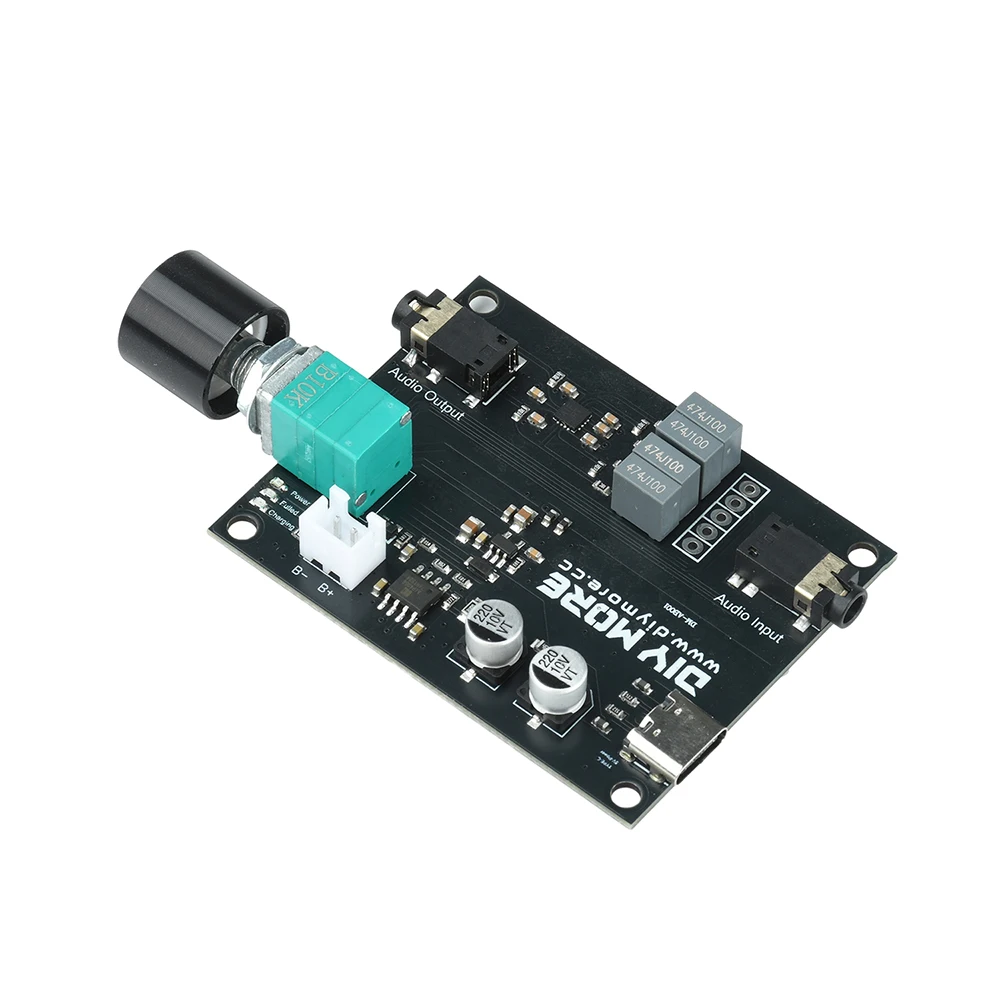Kopfhörerverstärkerplatine MAX97220 mit 3,5-mm-Kopfhörerschutz ALPS-Potentiometer – Detail 20