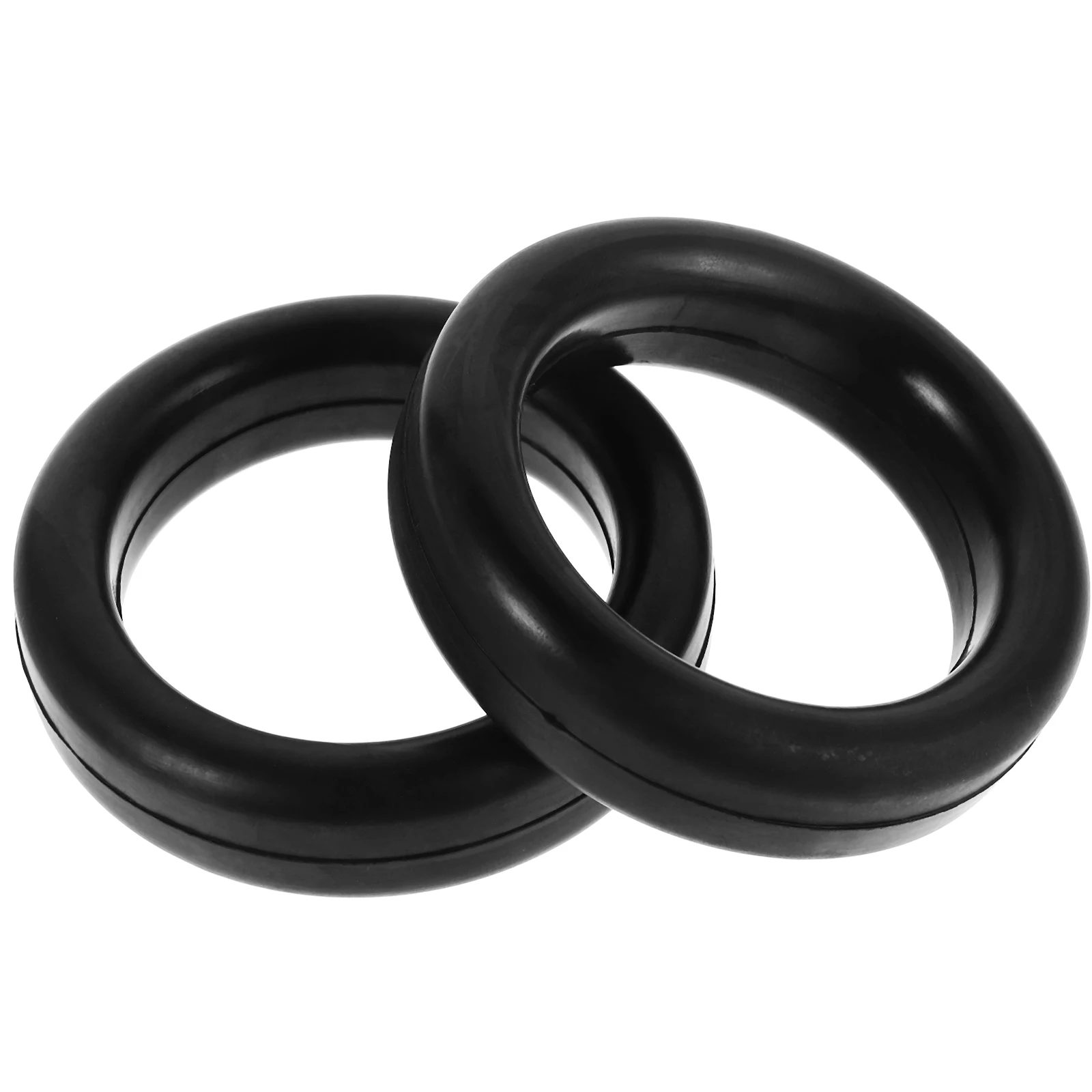 

2Pcs Muffler Lifting Ears Donut Hanger Rubber Mount for Car Heavy Bracket Durable Material Noise Reduction Wide Compatibility