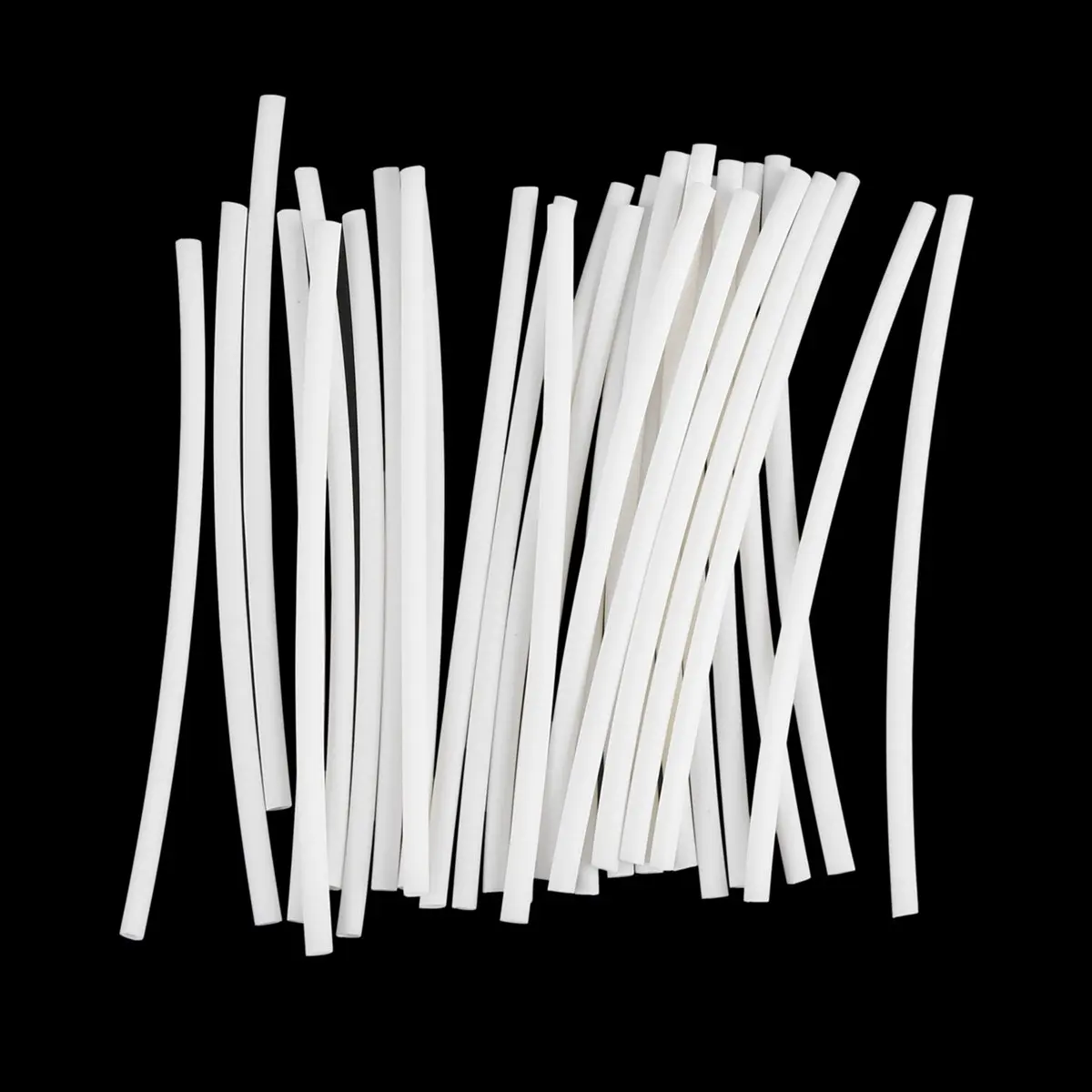 【BUY NOW】400 Pcs Heat Shrink Tube Casing Heat Shrink Tube Color:White