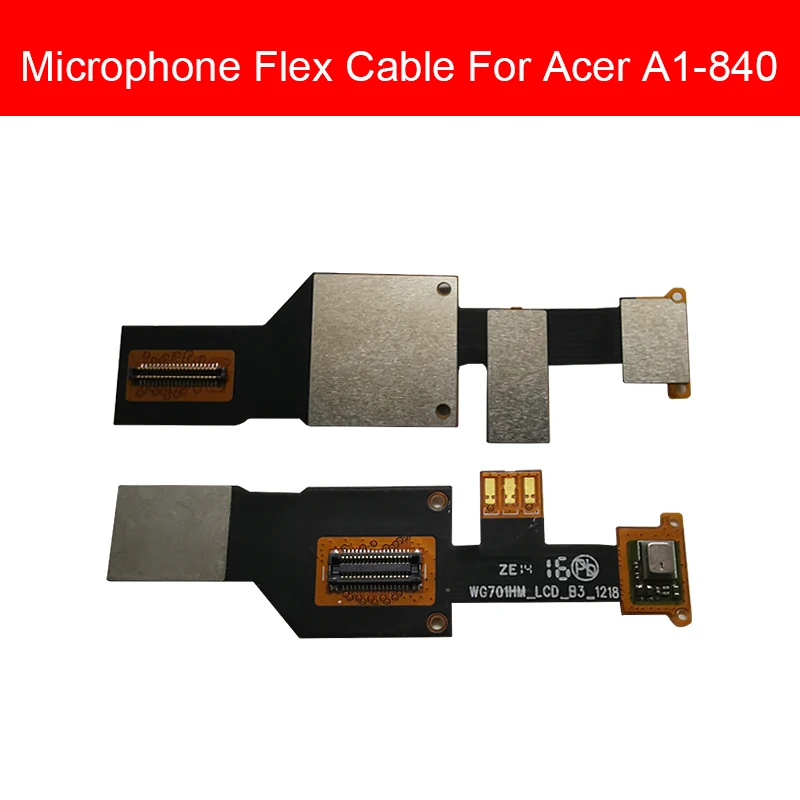 Weeten Microphone Flex Cable Module For Acer Tab 8 Iconia A1-840 Mic Transmitter Board Flex Cable Replacement Repair Parts