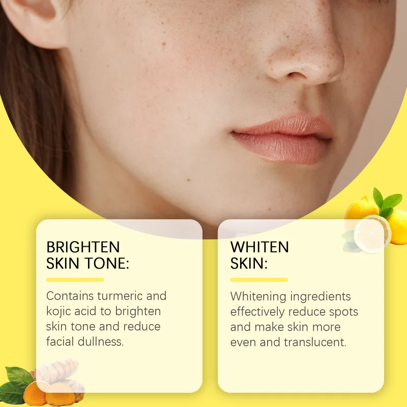 

Turmeric Exfoliating Cleansing Pads Repairing Nourishing Facial Refined Skin Gentle Cleansing Clear Transparent Skincare Pads