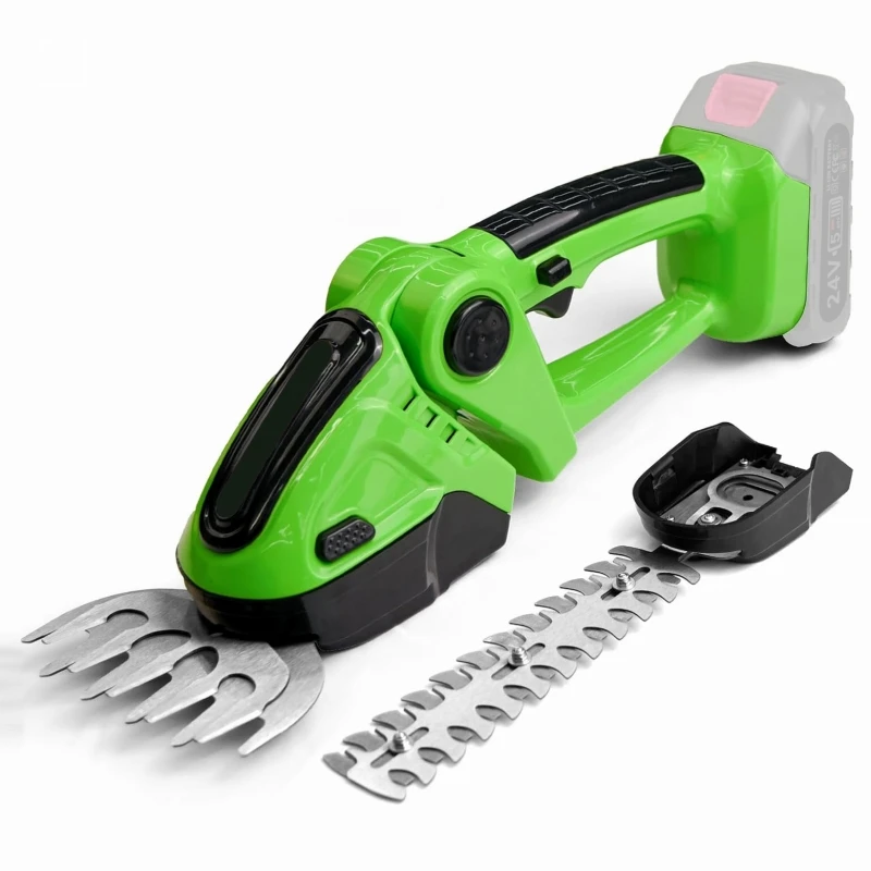 household-21v-cordless-hedge-trimmer-grass-shear-2-in-1-garden-tool