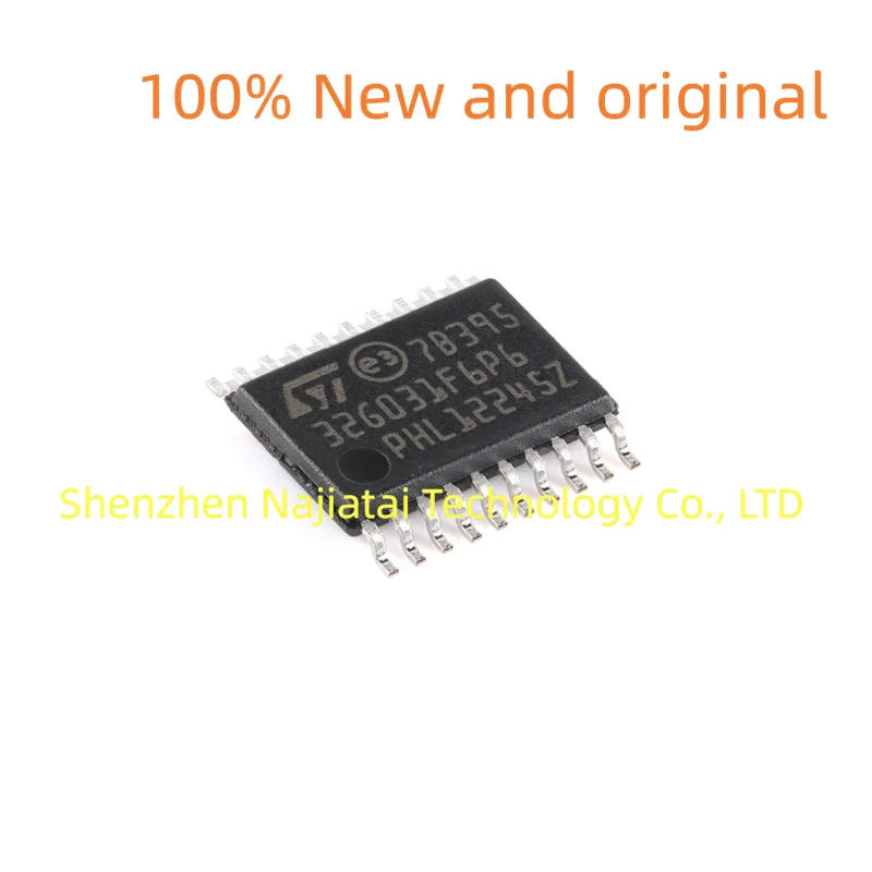 

10 шт./лот, 100% новый оригинальный чип STM32G031F6P6 32G031F6P6 TSSOP20 IC