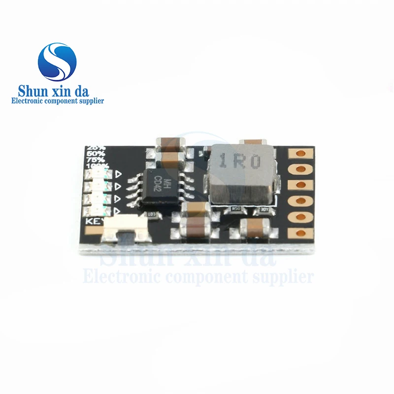 2A 5V Charge Discharge Integrated 3.7V 4.2V Lithium Battery Boost Mobile Power Protection Diy Electronic PCB Board Module