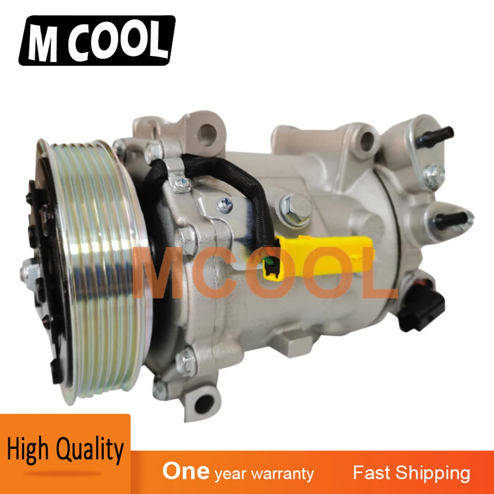 Auto CAR AC AC Compressor For Peugeot 407 508 607 Citroen C5 C6 6453PP 6453RE 6453RF 6453WW 9800840380 9671340580