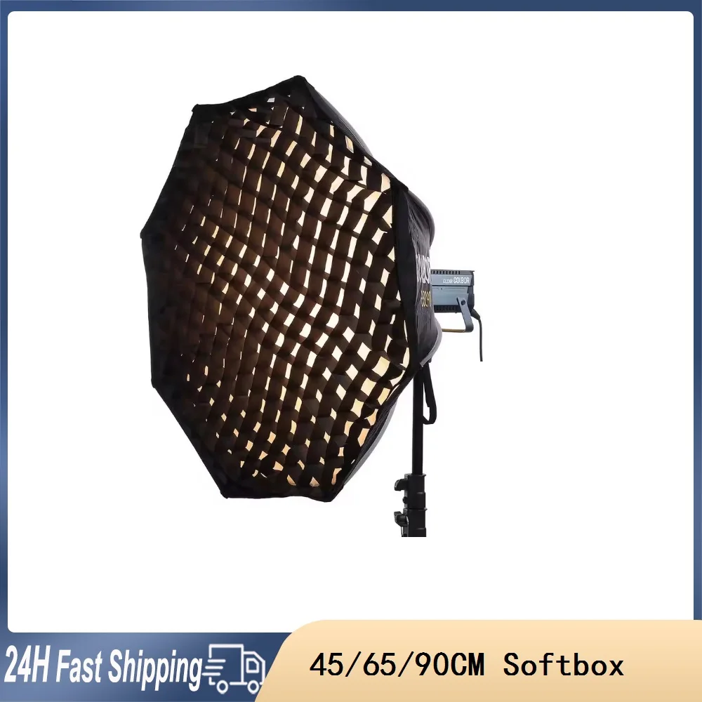 Colbor softbox guarda-chuva caixa de luz speedlite flash luz fotografia estúdio acessórios 45cm 65cm 90cm para cl60 cl100x maravilha w60