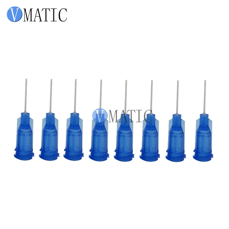 Free Shipping 100Pcs 1/2 Inch 22G Polypropylene Flexible Needle Plastic Needles Tip