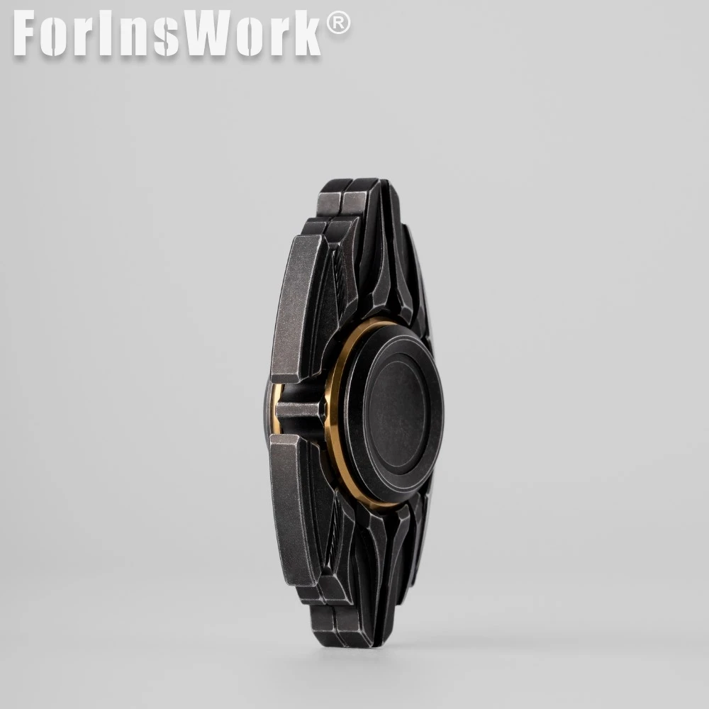 HOPE – Gyro à liaison d'armure ouverte en métal EDC Fidget Spinner, jouet Anti-Stress pour adultes, jouet de bureau Anti-Stress