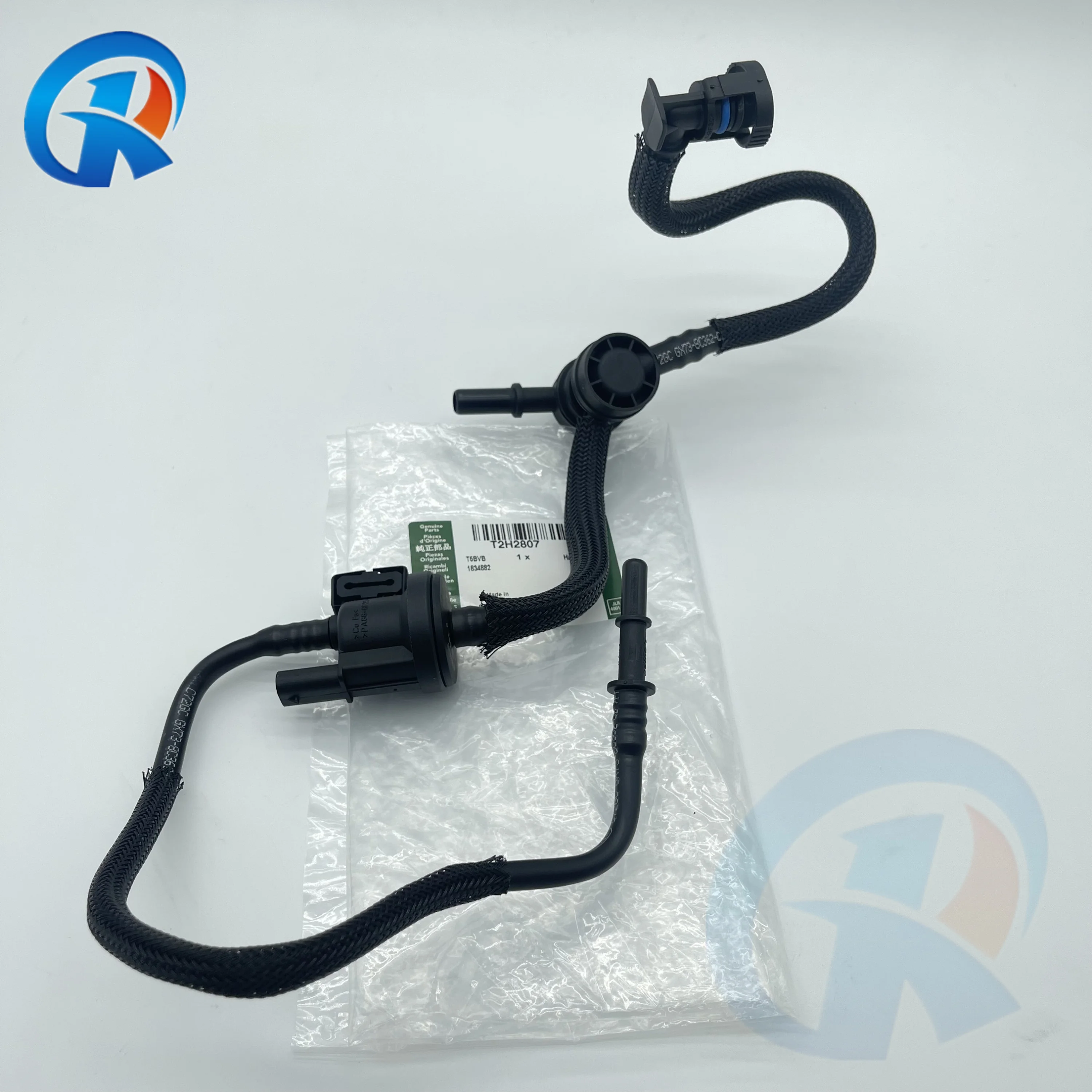 Tubo de alimentación de combustible con purga, T2H2807, LR057631, F-PACE para JAGUAR, LAND ROVER