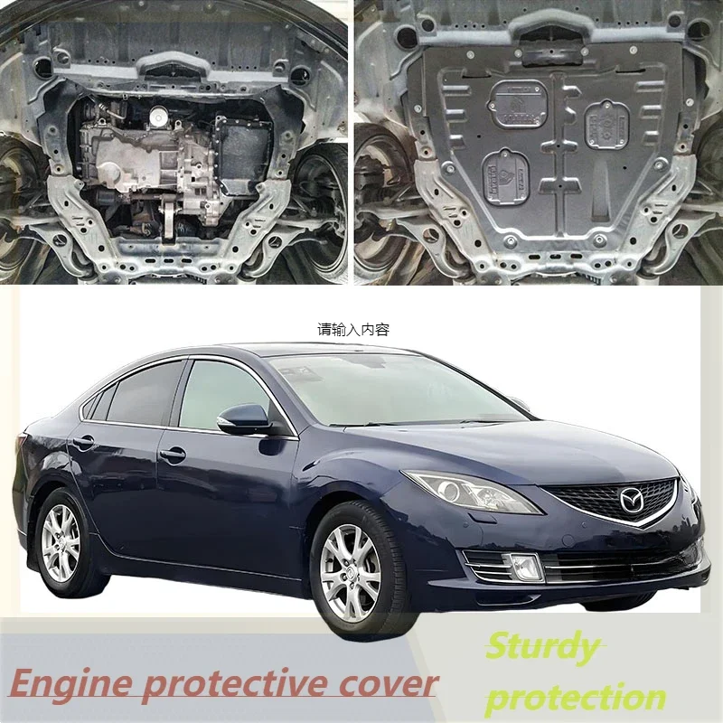 

Vehicle - Specific Splash - Proof Durable Sturdy Engine Undercover and Lower Mudguard For Mazda 6 Ultra 2006-2013 2.0L 2.5L