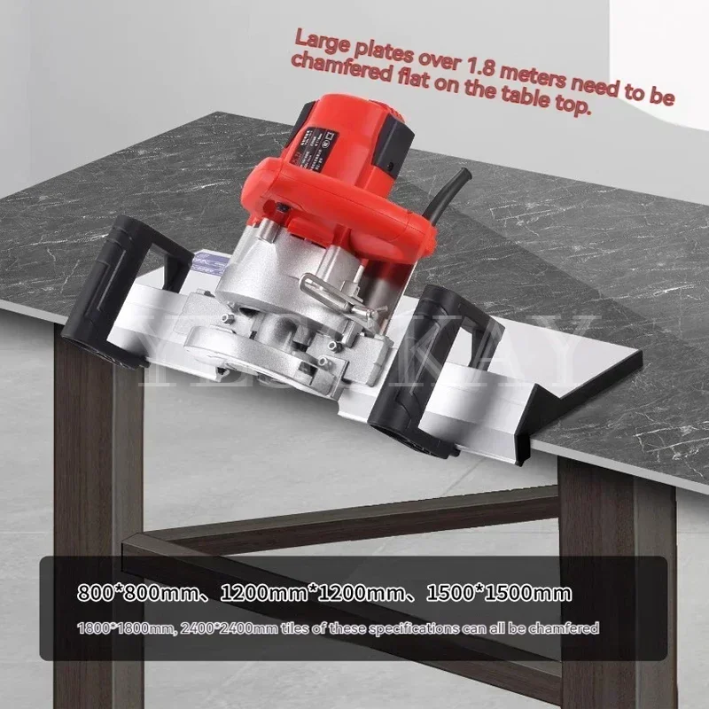 Portable Ceramic Tile Chamfering Machine/45 Degree Chamfering Machine High Precision Cutting Machine Tile Hand Tools/220V