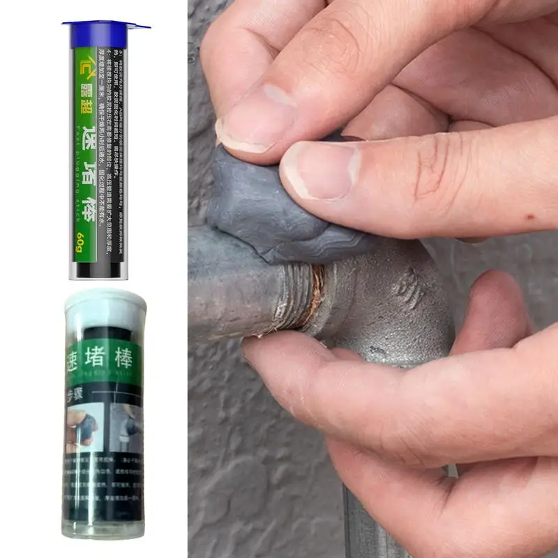 40/120ml Metal Filler Putty Epoxy Permanent Adhesive Quick Leak Repair Putty Sticks Repair Mounting Sealant for Ceramic Crack