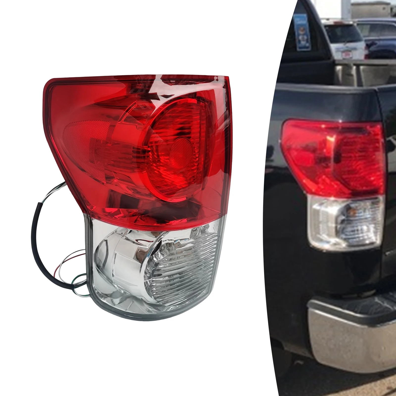 

[Left Side OR Right Side] For 2007 2008 2009 Toyota Tundra Factory Style Tail Lights Lamps OEM 815500C070 815600C070