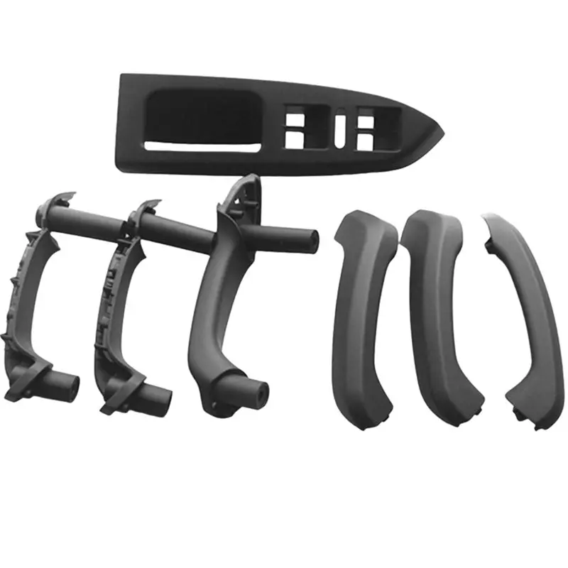 

For Touran 2005-2015 Compatible 7 PCS Car Interior Door Handle Frame Grab Handle Armrests 1T1867371