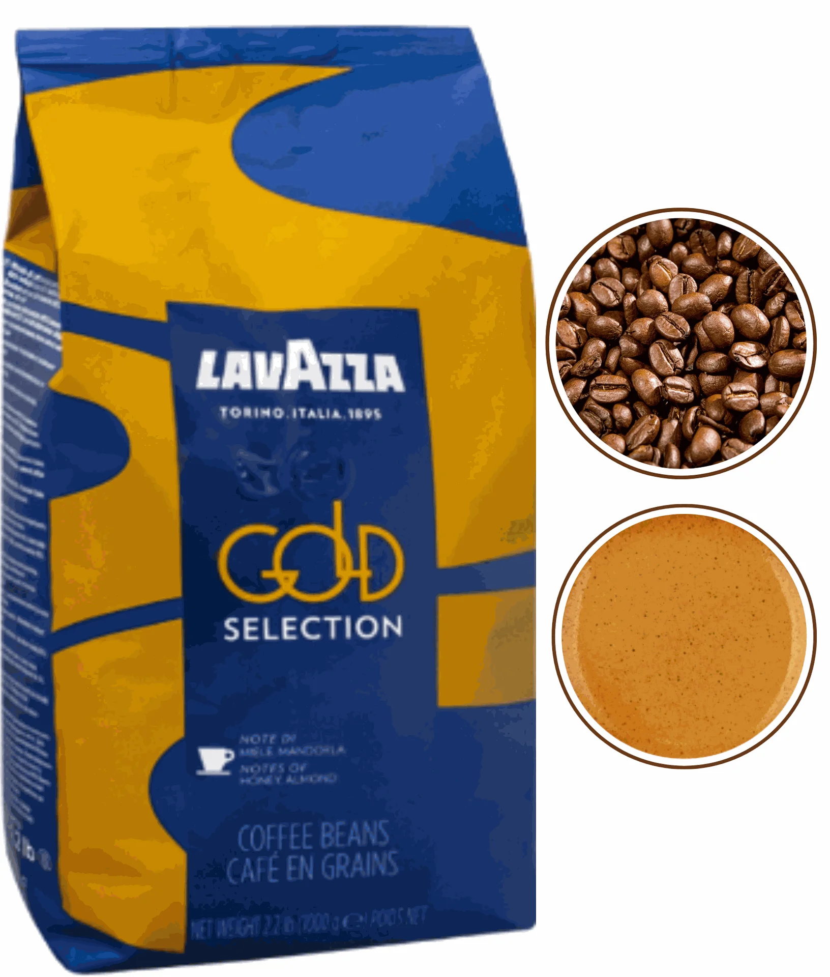 Lavazza Gold Selection kawa ziarnista średnio palona 1kg