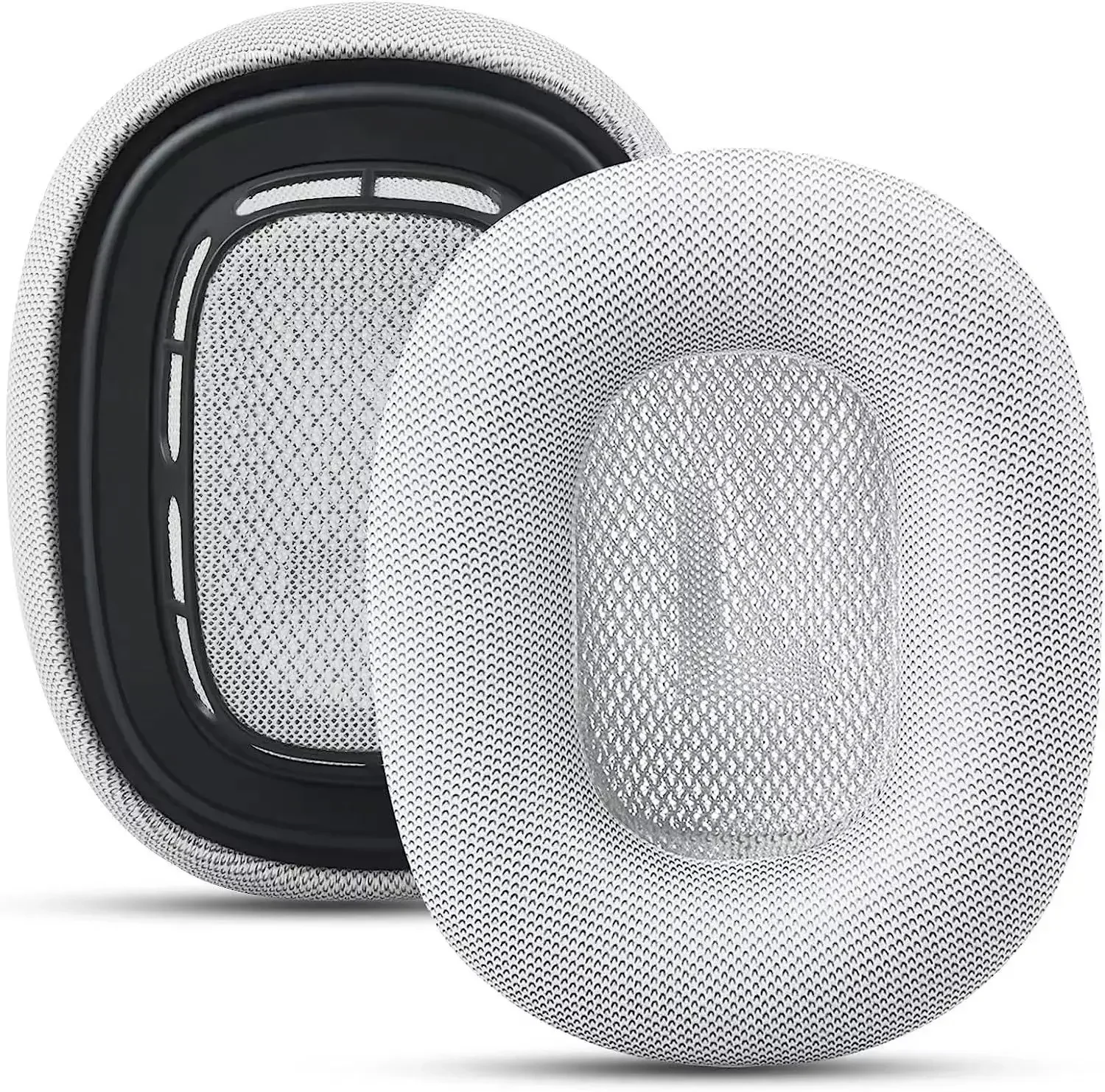 1 paio di cuscinetti auricolari originali di ricambio per cuffie Apple AirPods Max, cuscinetti auricolari in schiuma, fodera per cuscino