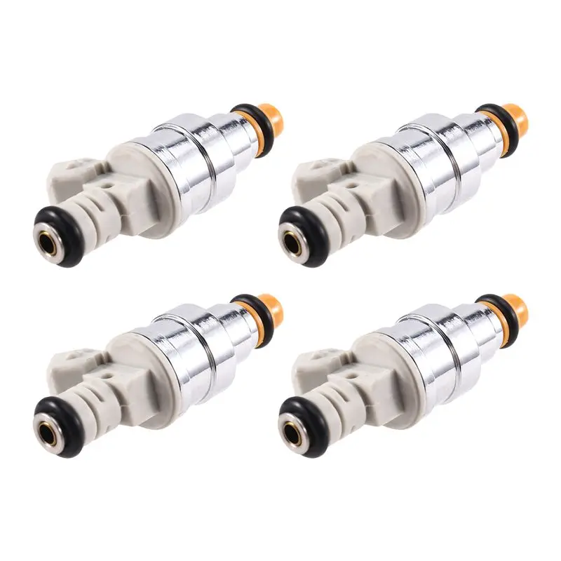 Fuel Injector Nozzle Set Of 4Pcs F87E-D2A For Ford Ranger Mazda B2500 2.5L 1998- 2001