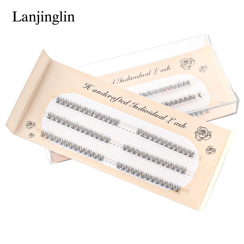 New Individual Lashes Lower Eyelashes 4/5/6mm Natural Lower Under Eyelash Easy Grafting Makeup False Eyelashes Extension Tools