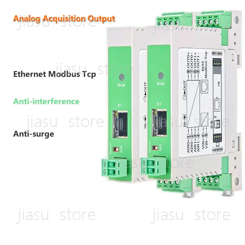 

Модуль сбора аналоговых данных 4-20 мА в Modbus TCP Ethernet, плата преобразования тока и напряжения (AD-конвертер)
