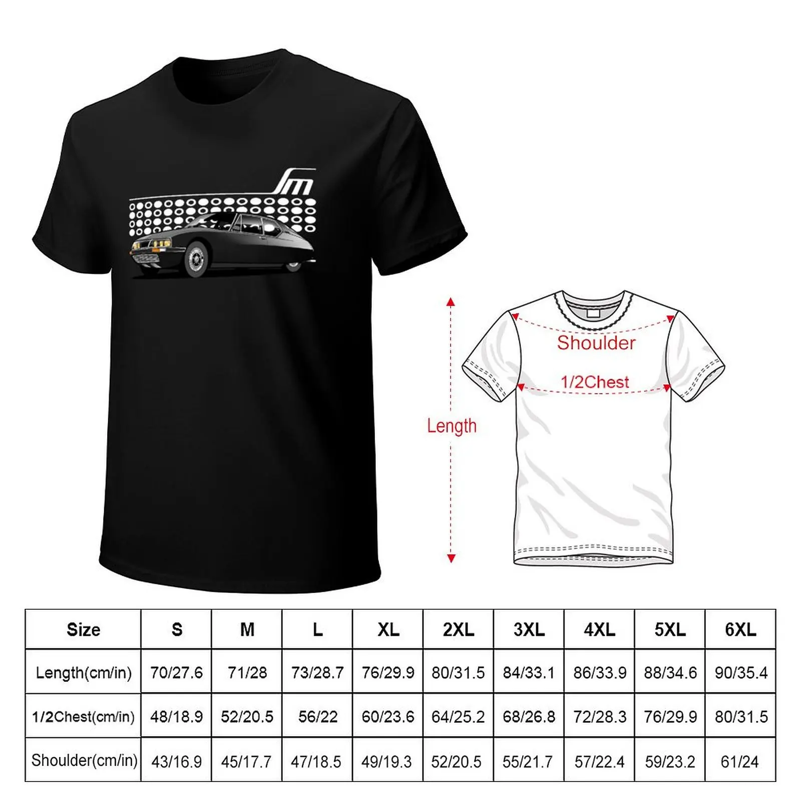 Double Chevron SM 3/4 outline graphic illustration T-Shirt man t shirt designer T-Shirt