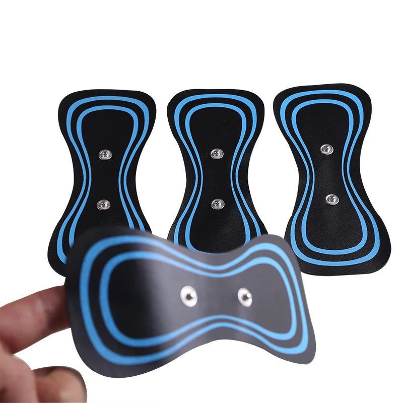 EMS Neck Massager Gel Pads Trainer Hip Exerciser Replacement Slimming Tens Body Massager Patch Muscle Stimulator Sticker Gels