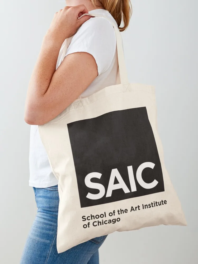 School of the Art Institute of Chicago (SAIC) Classic T-Shirt Tote Bag tote bag custom bags Canvas Tote Bag