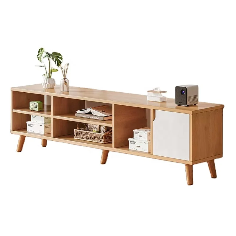 

Nordic TV Cabinet TV Console a TV Cabinet with Three Drawers for Storage