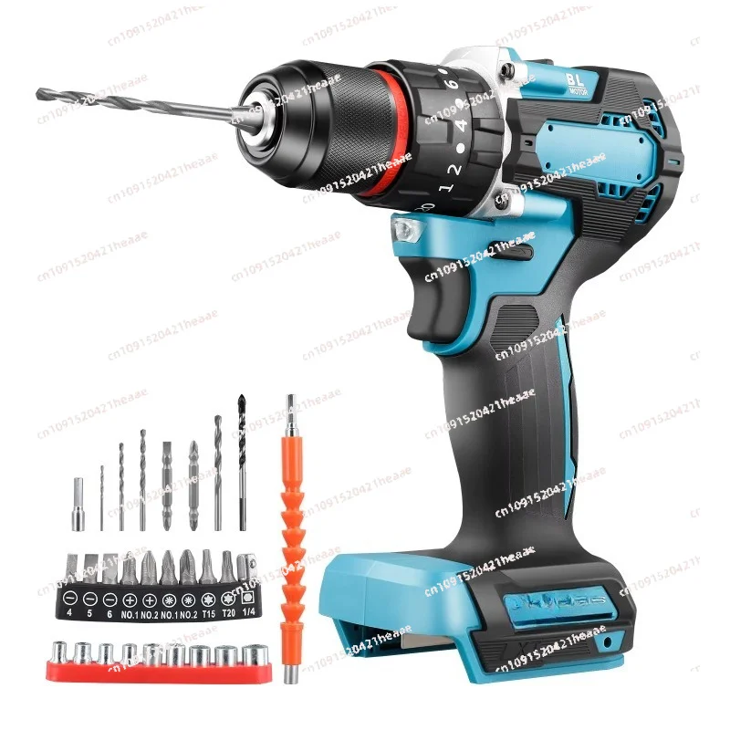 Suitable for  Screwdriver Impact Brushless Driver Rechargeable Brushless Electric Power Drill Tool(No Battery)