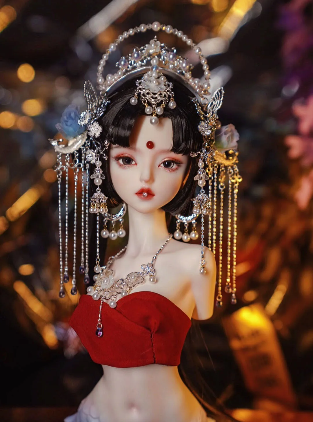 

Tiara 1/3 BJD Doll Headdress Crown Accessory