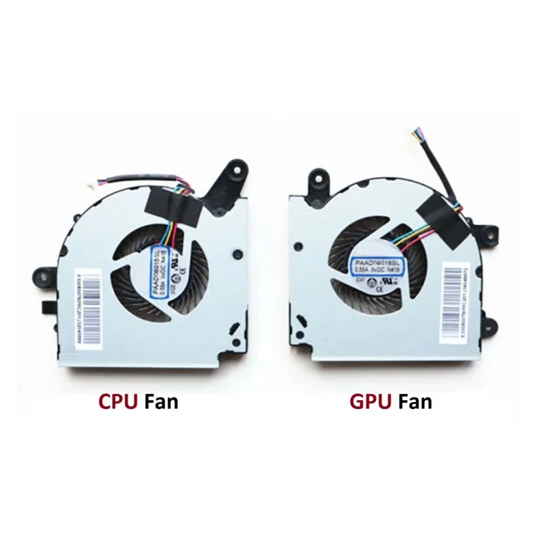 New Laptop CPU and GPU Cooling Fan for MSI GF75 Thin 9SC-027 GF75