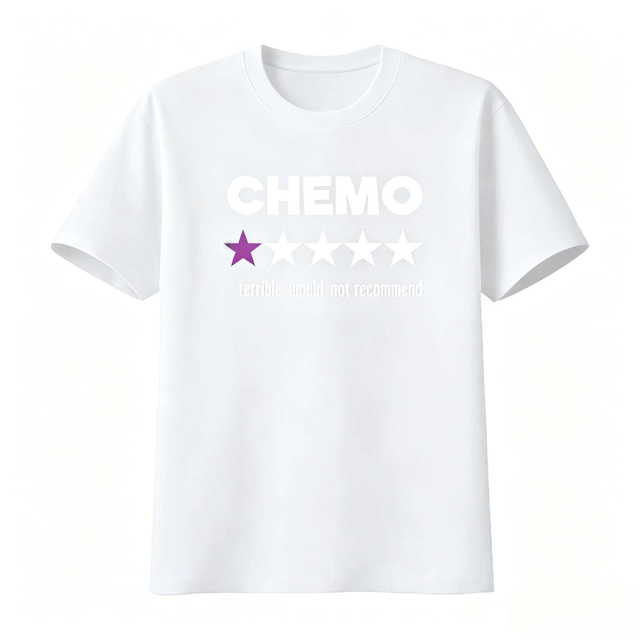 面白い化学療法Tシャツ 星柄デザインが特徴の癌生存者向け 皮 - Summer Clothing Recommendations のレビューと価格