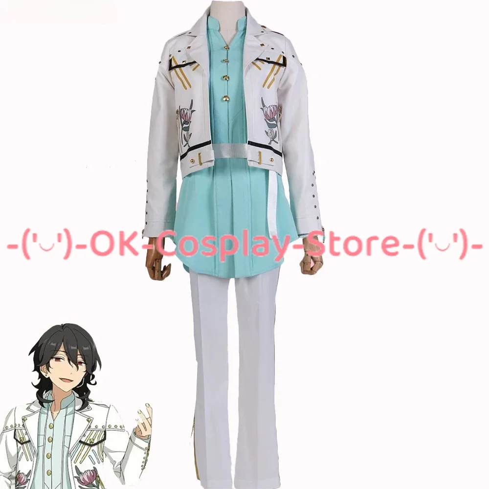 

Game Ensemble Stars Undead Sakuma Rei Cosplay Costume Party Suit Coat Shirt Pants Halloween Carnival Uniforms Custom Made